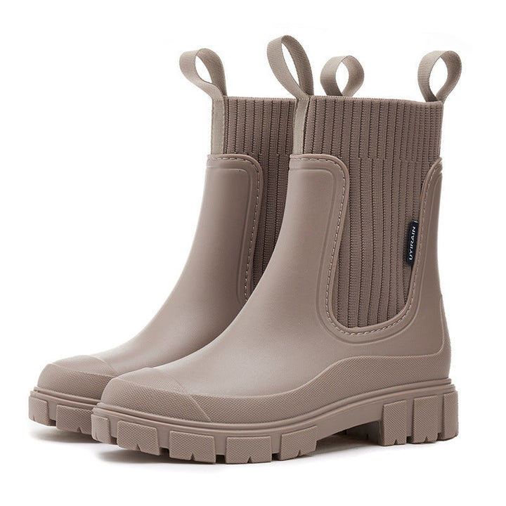 Echoarchiv | Gummistiefel - Wasserdicht mit Antirutschsohle, Perfekt für Regenwetter