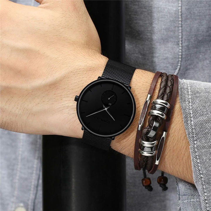 Echoarchiv - Zeitlose, minimalistische Herrenuhr