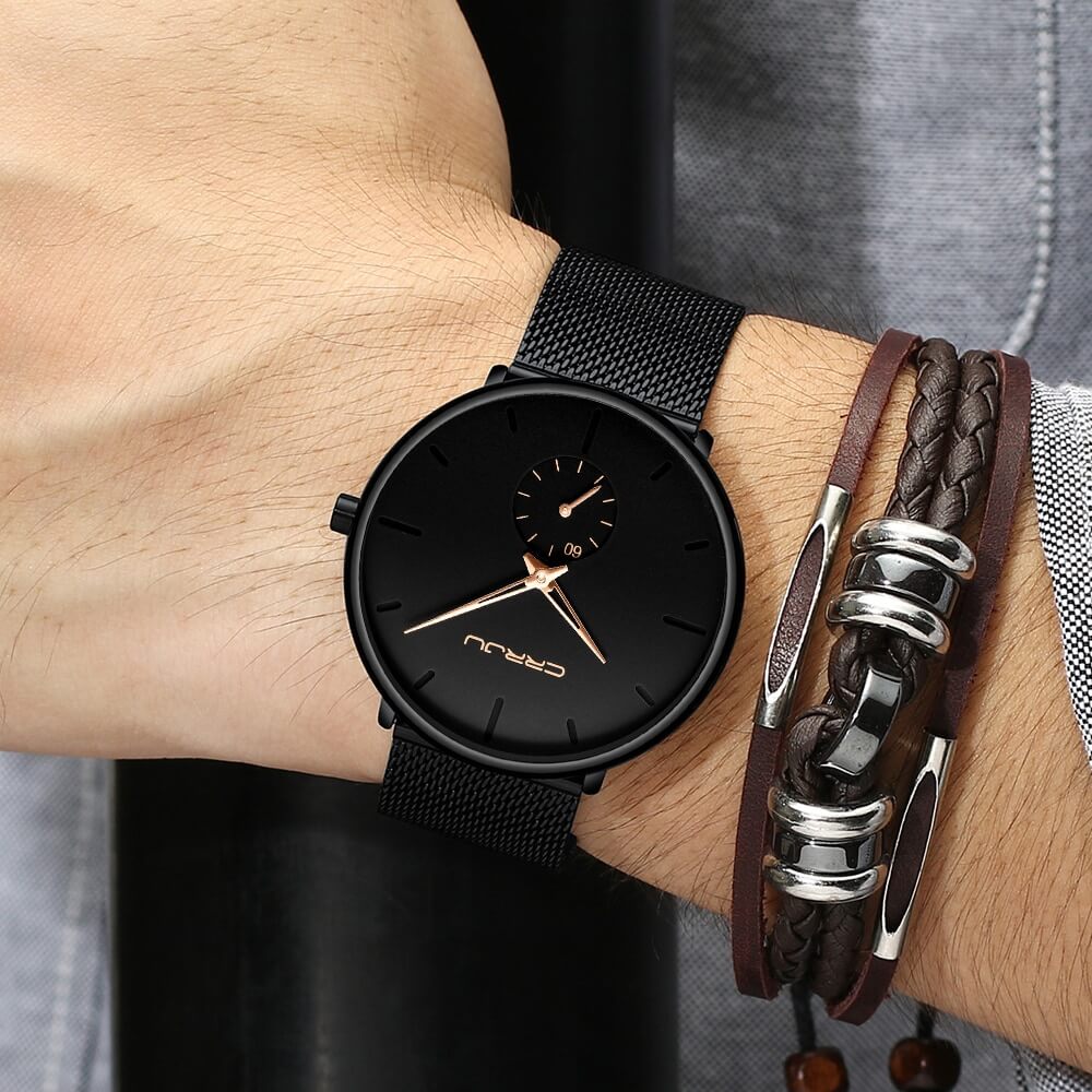 Echoarchiv - Zeitlose, minimalistische Herrenuhr