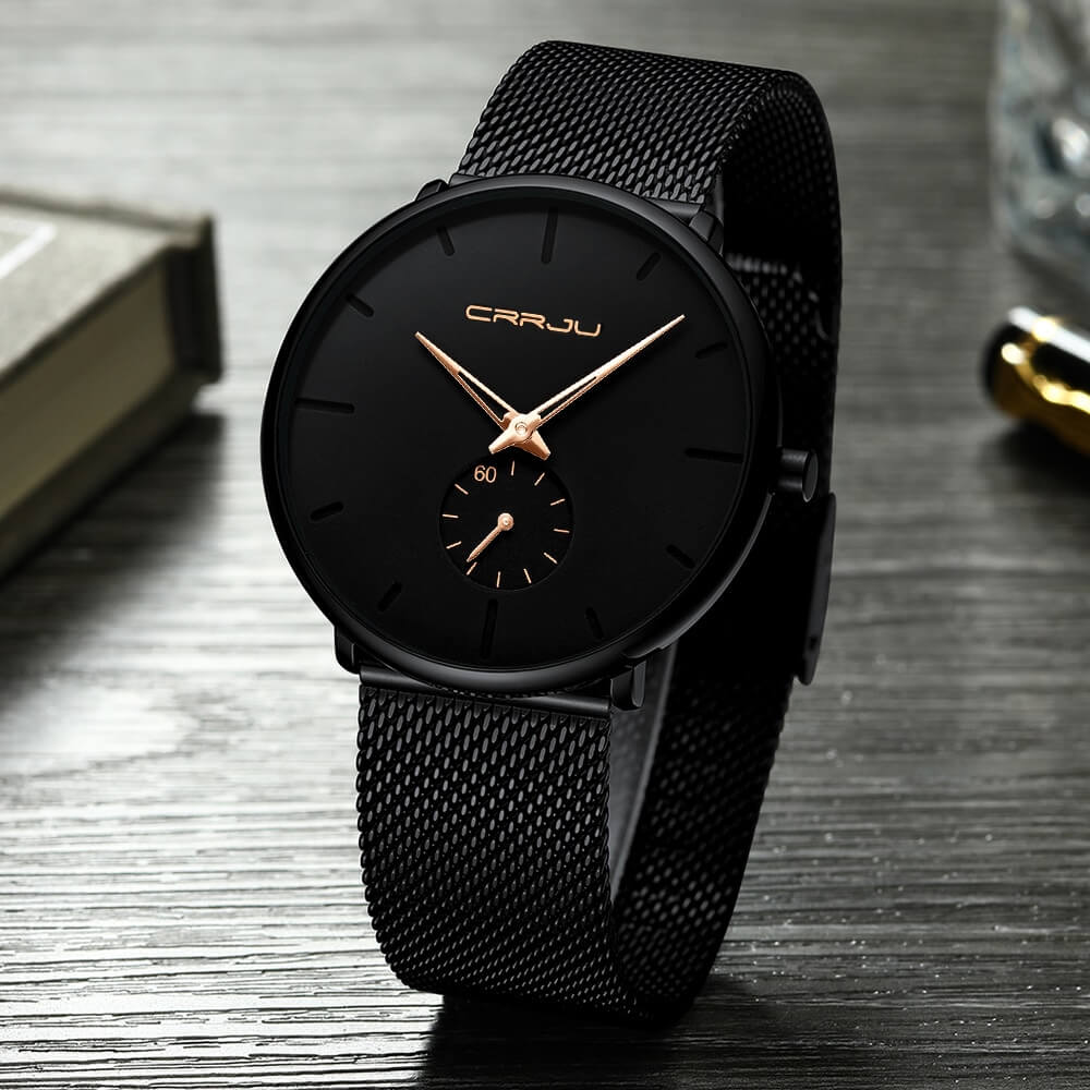 Echoarchiv - Zeitlose, minimalistische Herrenuhr