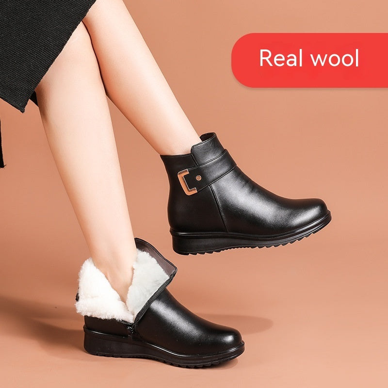 Orthopädische Lederstiefel für Damen Echoarchiv