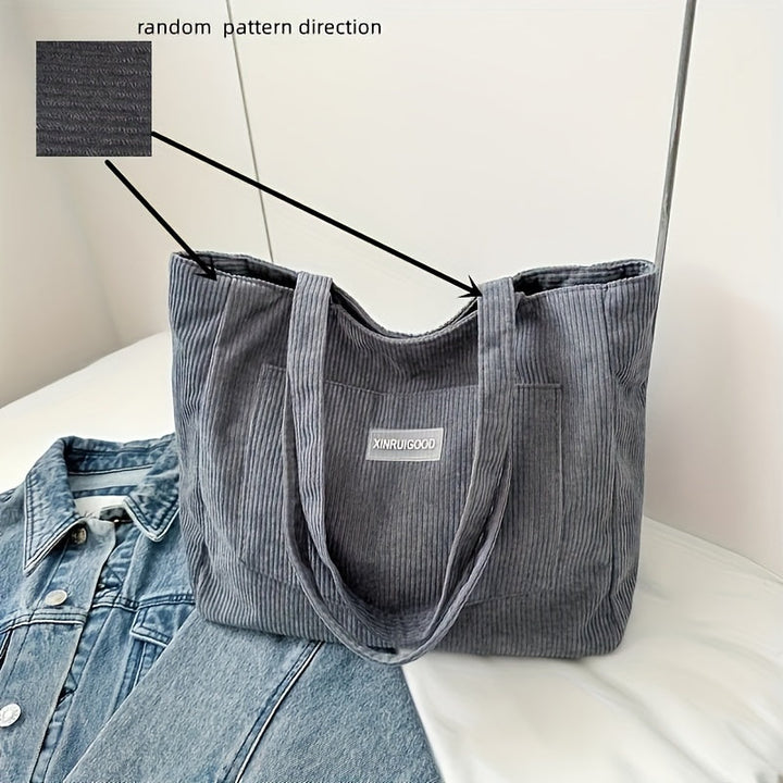 Elegante Damen Cordstoff Tasche – Avelisse