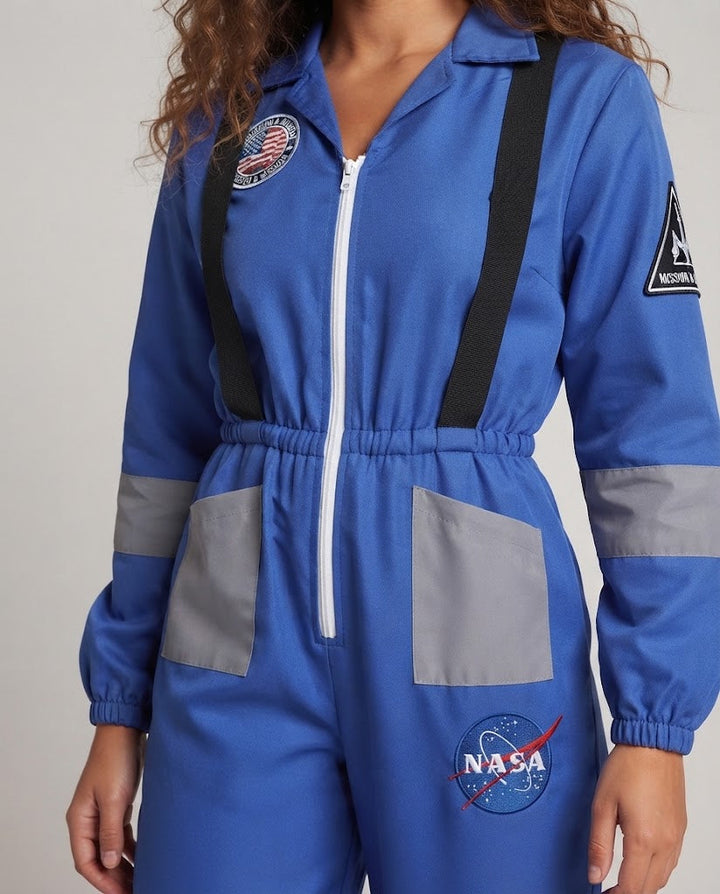Damen futuristische Bluse Overall Echo Archiv