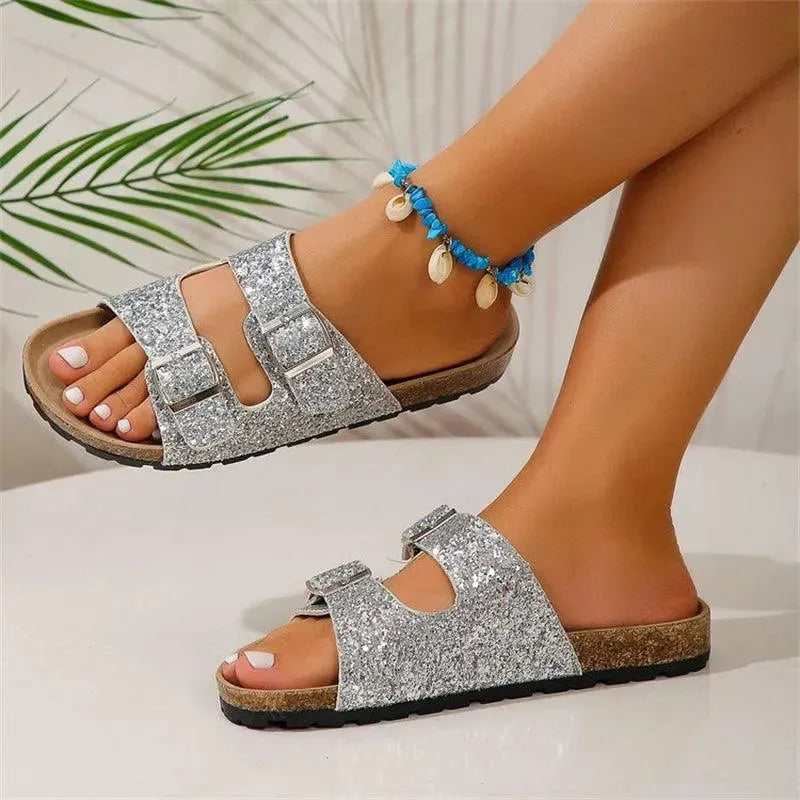 Echoarchiv | Slippers mit Doppelter Schnalle