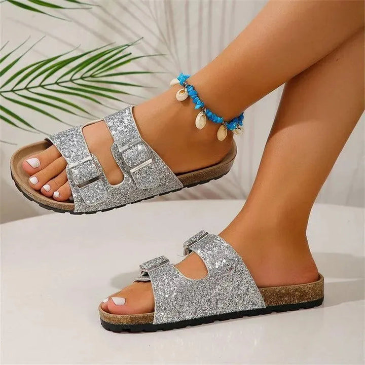 Echoarchiv | Slippers mit Doppelter Schnalle