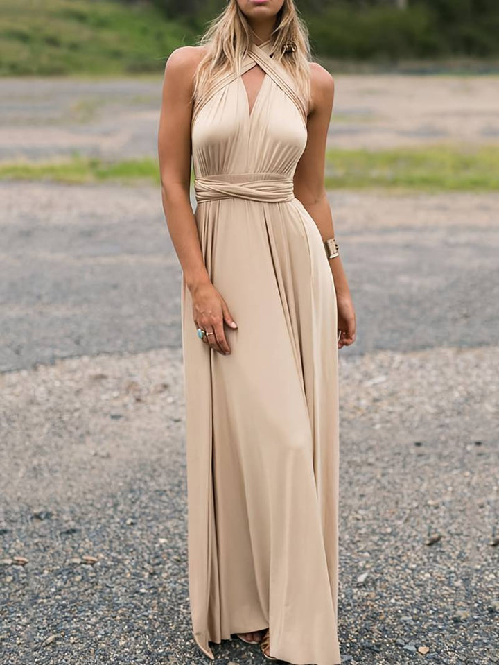 Echoarchiv | Elegantes Wandelbares Maxikleid