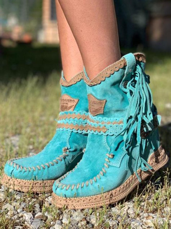 Echoarchiv | Westernstiefel mit Fransen