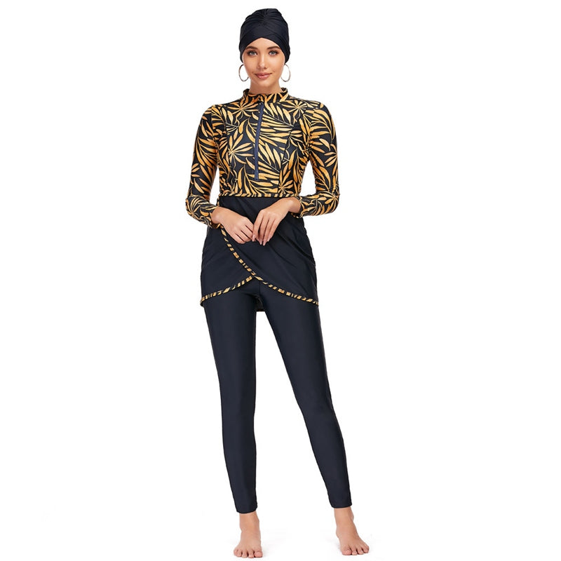 Echoarchiv | 3 Teile Set Halal BadeEchoarchiv BadEchoarchivnzug Burkini Badeoutfit