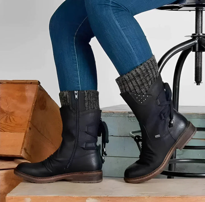 Echoarchiv | Große Größe Kurze Stiefel Winterkollektion