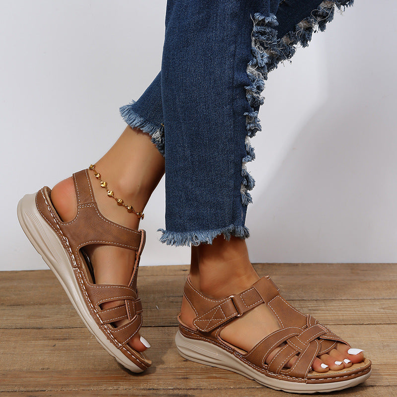Echoarchiv | Orthopädische Klettschuhe mit Dämpfungssohle für Damen