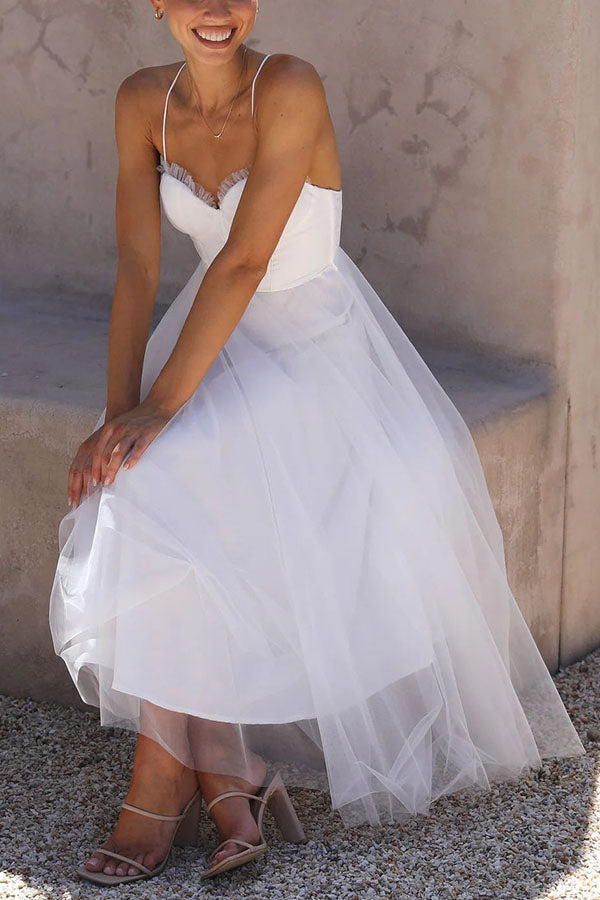 Echoarchiv - Modernes prinses chiffon Kleid