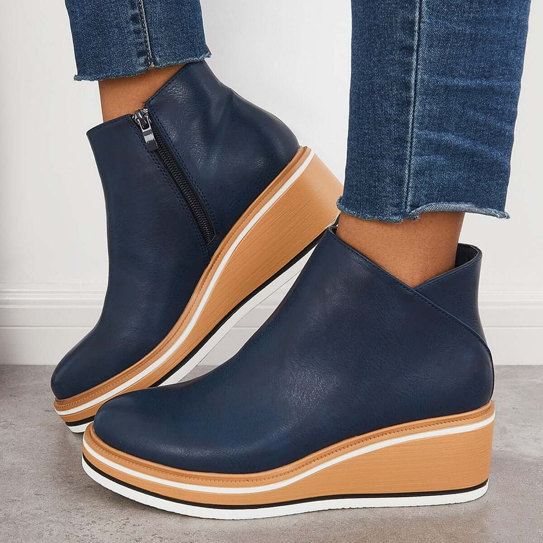 Echoarchiv | Stiefelette mit Seitenreißverschluss