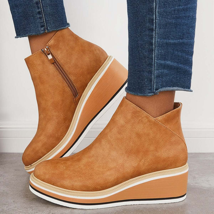 Echoarchiv | Stiefelette mit Seitenreißverschluss