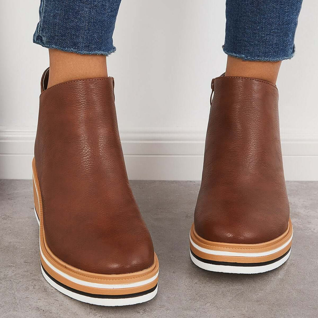 Echoarchiv | Stiefelette mit Seitenreißverschluss