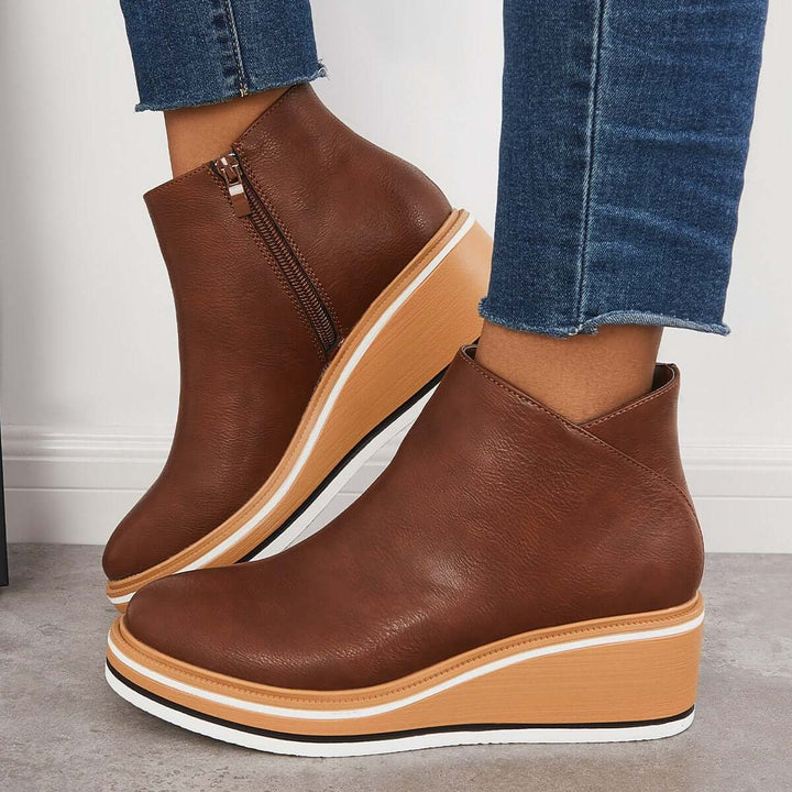 Echoarchiv | Stiefelette mit Seitenreißverschluss