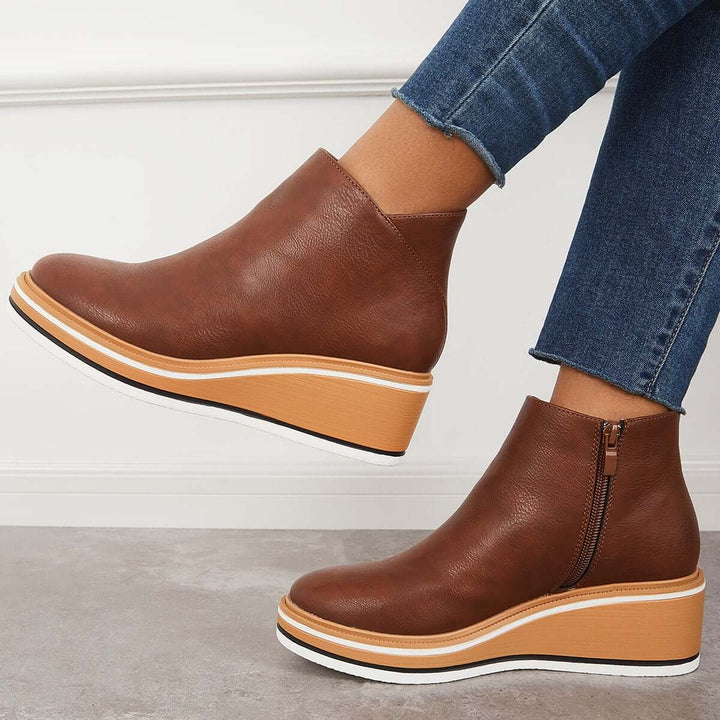 Echoarchiv | Stiefelette mit Seitenreißverschluss