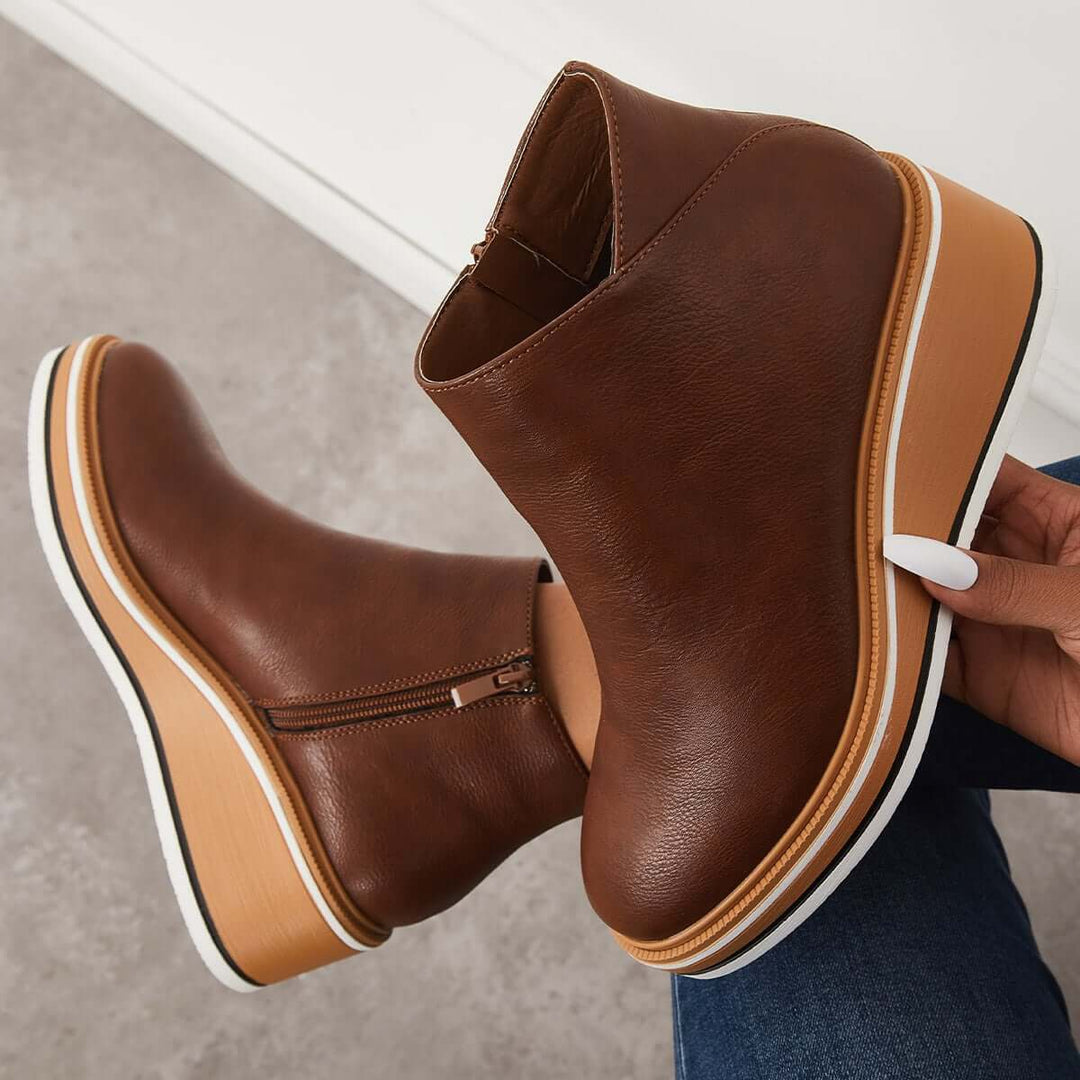 Echoarchiv | Stiefelette mit Seitenreißverschluss
