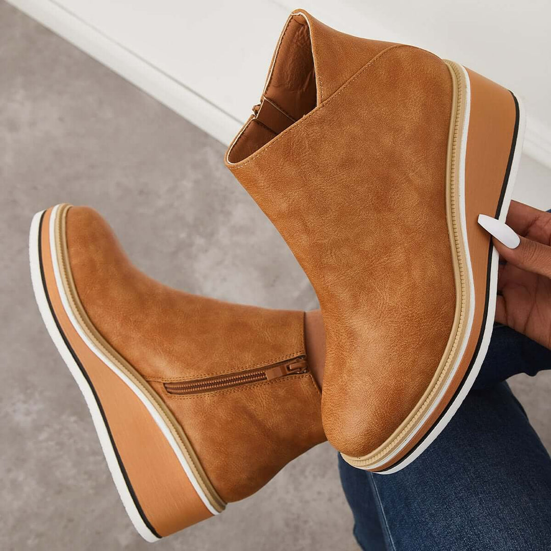 Echoarchiv | Stiefelette mit Seitenreißverschluss