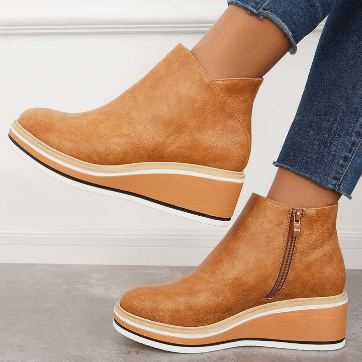 Echoarchiv | Stiefelette mit Seitenreißverschluss