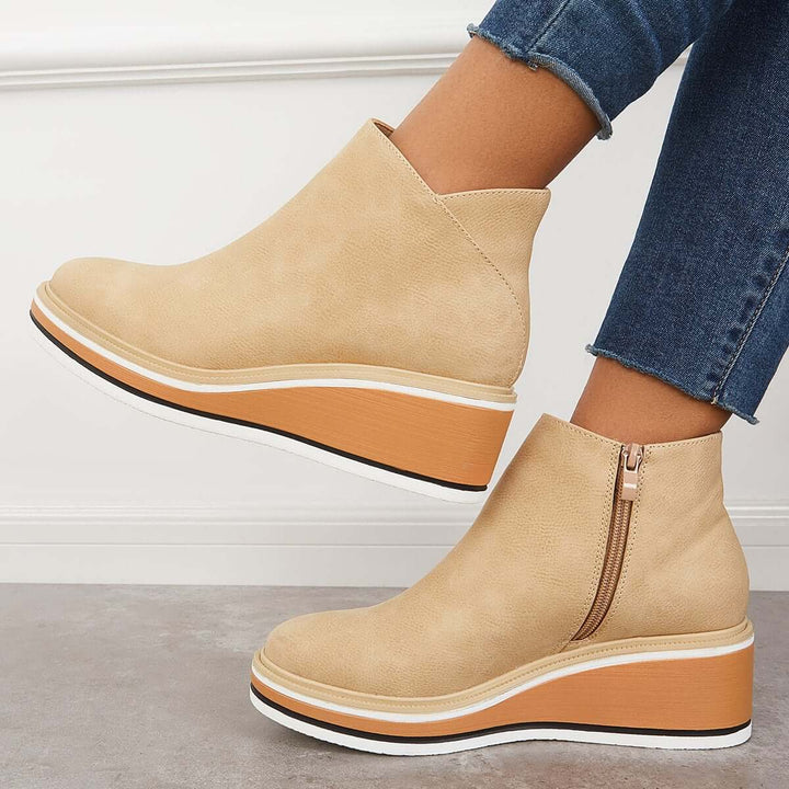 Echoarchiv | Stiefelette mit Seitenreißverschluss