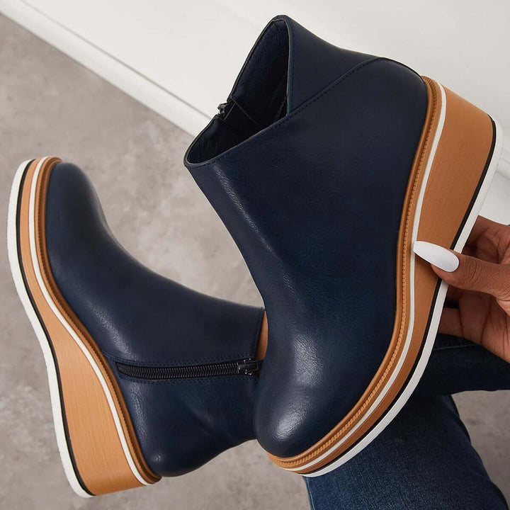 Echoarchiv | Stiefelette mit Seitenreißverschluss
