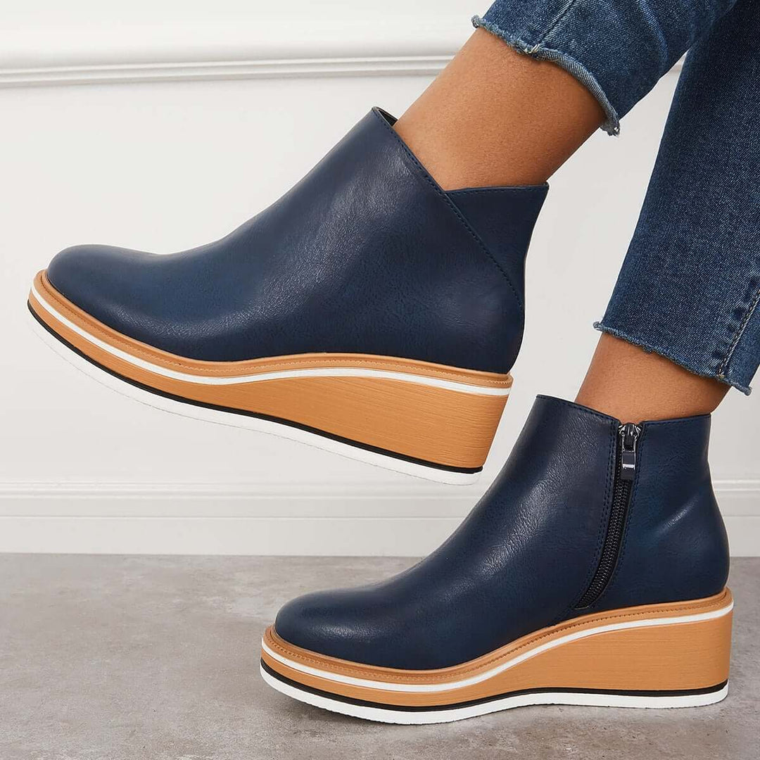 Echoarchiv | Stiefelette mit Seitenreißverschluss