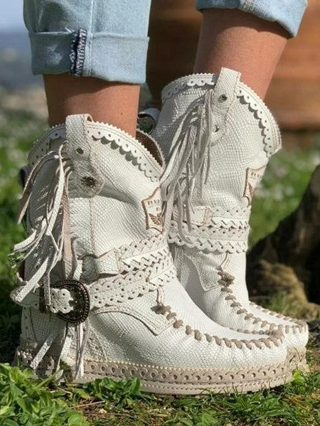 Echoarchiv | Westernstiefel mit Fransen
