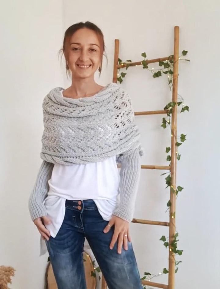 Echoarchiv | Bequemer Strickschal
