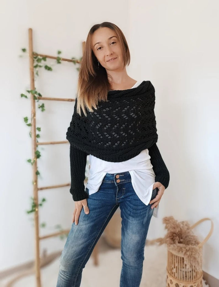 Echoarchiv | Bequemer Strickschal