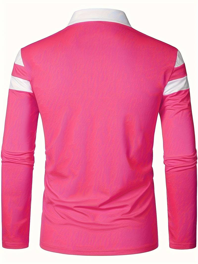 Echoarchiv – langärmliges poloshirt mit reißverschluss