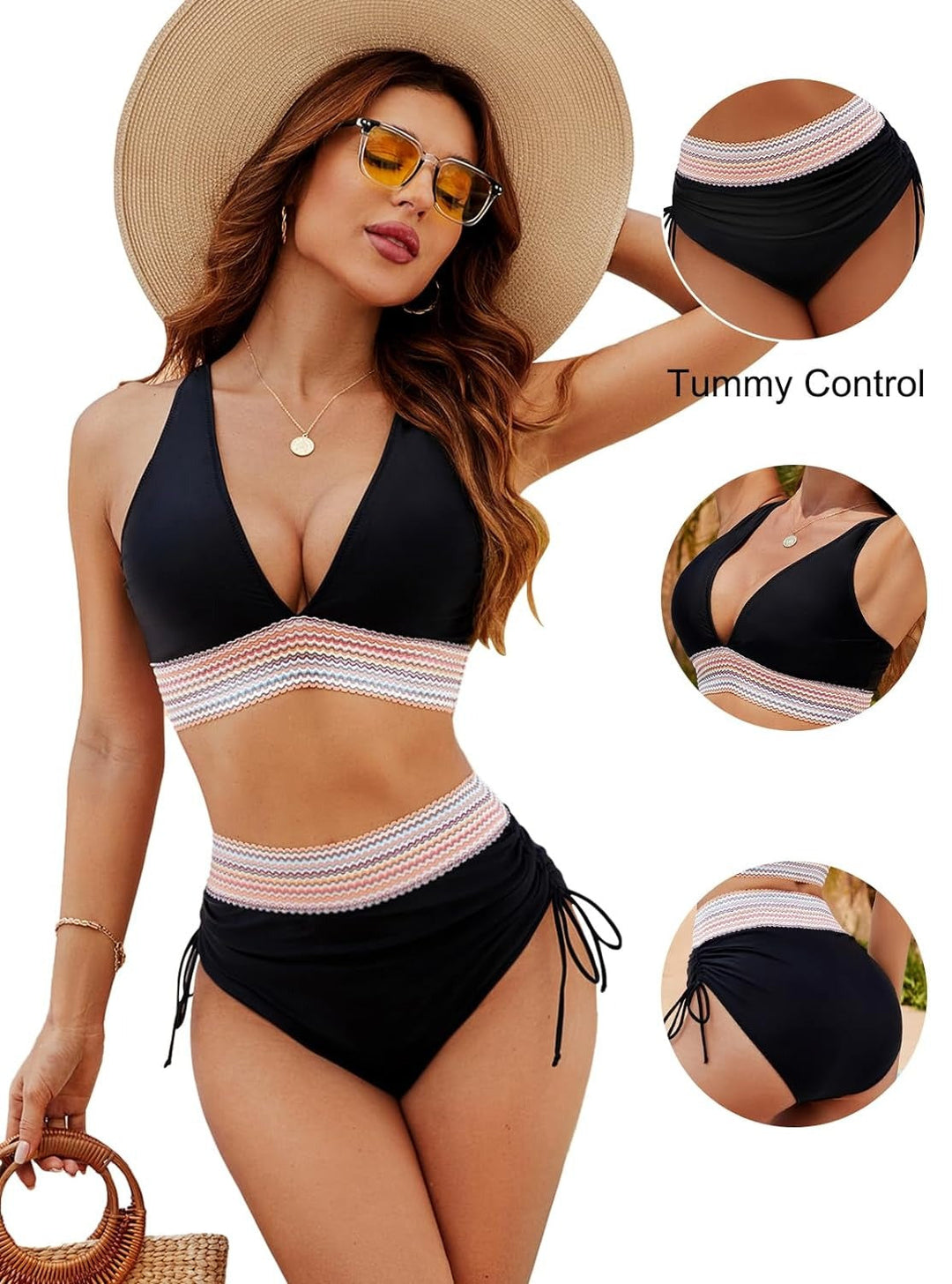 Echoarchiv | Bikini Mit Hoher Taille Und Bauchkontrolle
