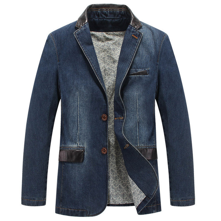 Herren Denim Blazer mit modernen Akzenten Echo Archiv