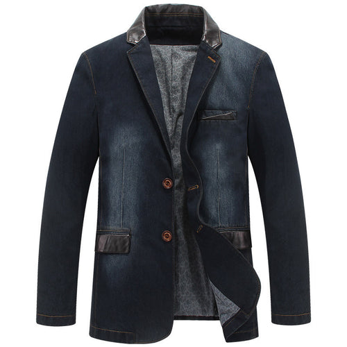 Herren Denim Blazer mit modernen Akzenten Echo Archiv