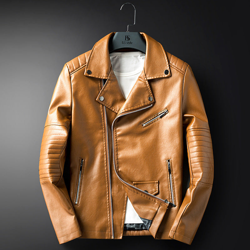 Herren stylische Bikerjacke mit herausragenden Details Echoarchiv