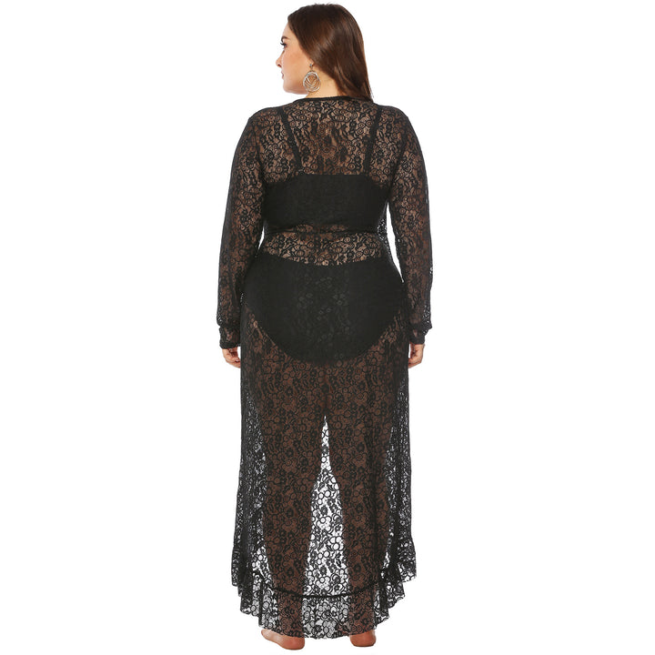 Damen eleganter Spitzen-Strandüberwurf Echo Archiv