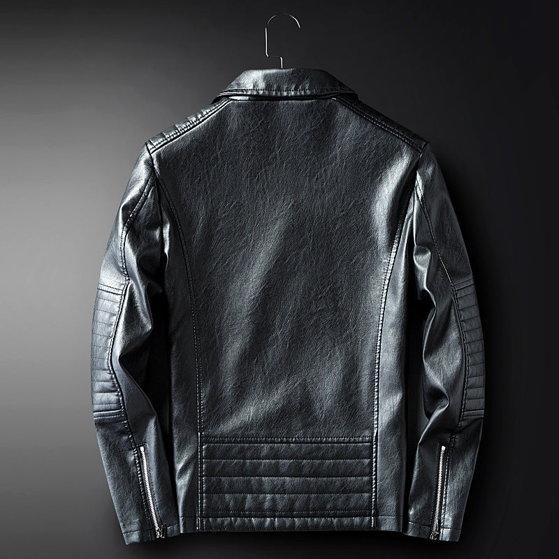 Herren stylische Bikerjacke mit herausragenden Details Echoarchiv
