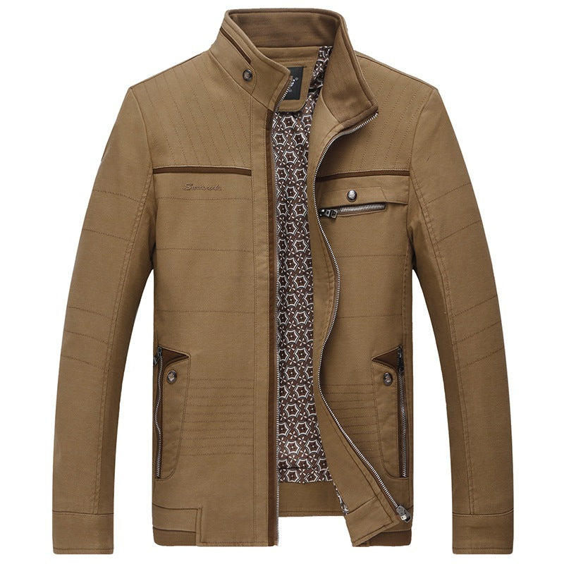 Herren Freizeitjacke mit modernem Design und multifunktionalen Taschen Echoarchiv