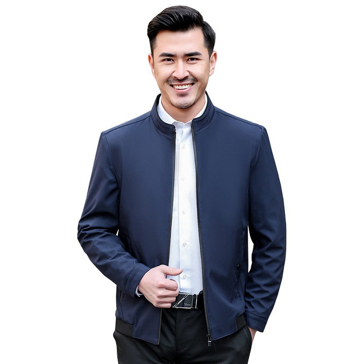 Herren Casual Slim Fit Jacke mit atmungsaktiver Futter Echoarchiv