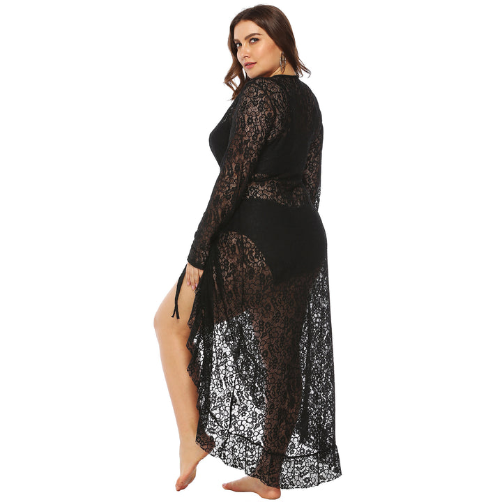 Damen eleganter Spitzen-Strandüberwurf Echo Archiv
