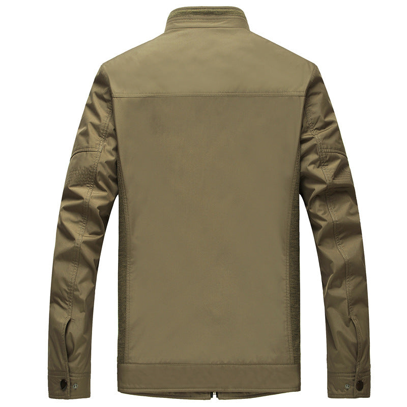 Herren Regenjacke mit Thermofutter und modernen Details Echoarchiv