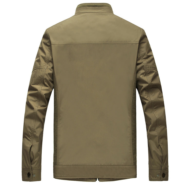 Herren Regenjacke mit Thermofutter und modernen Details Echoarchiv