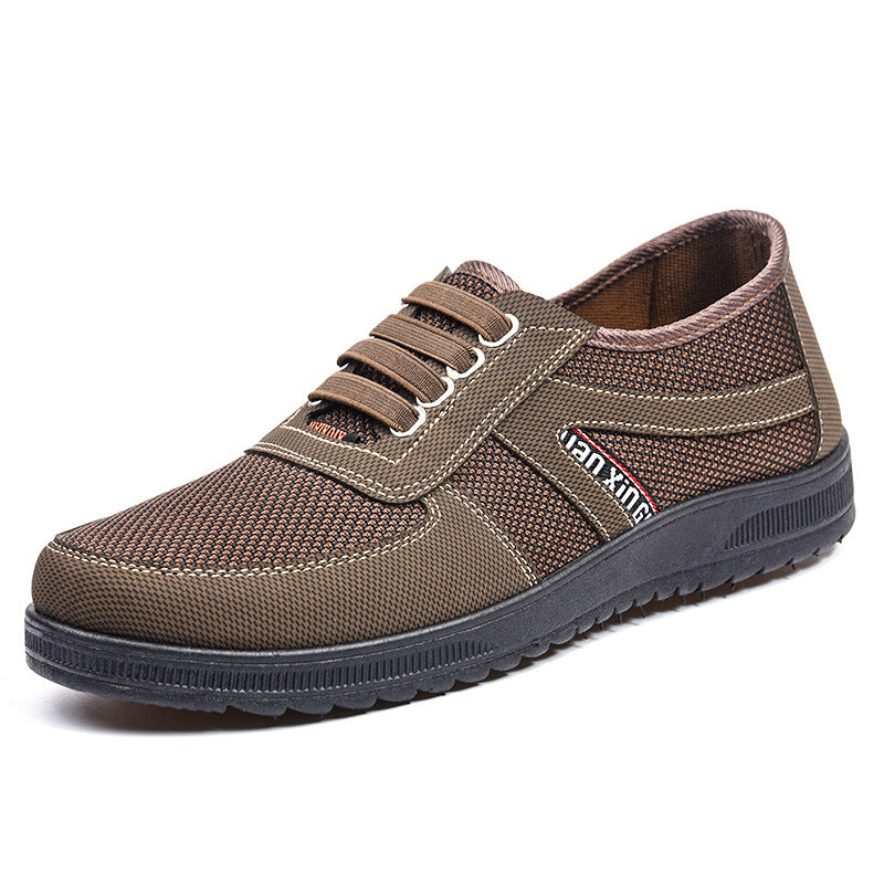Herren nan atmungsaktiver Freizeit-Sneaker mit Mesh-Textiloberseite, gepolstertem Komfortfußbett und griffiger rutschfester Gummilaufsohle Echo Archiv
