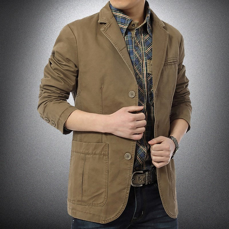 Herren Eleganter Freizeitblazer Echo Archiv