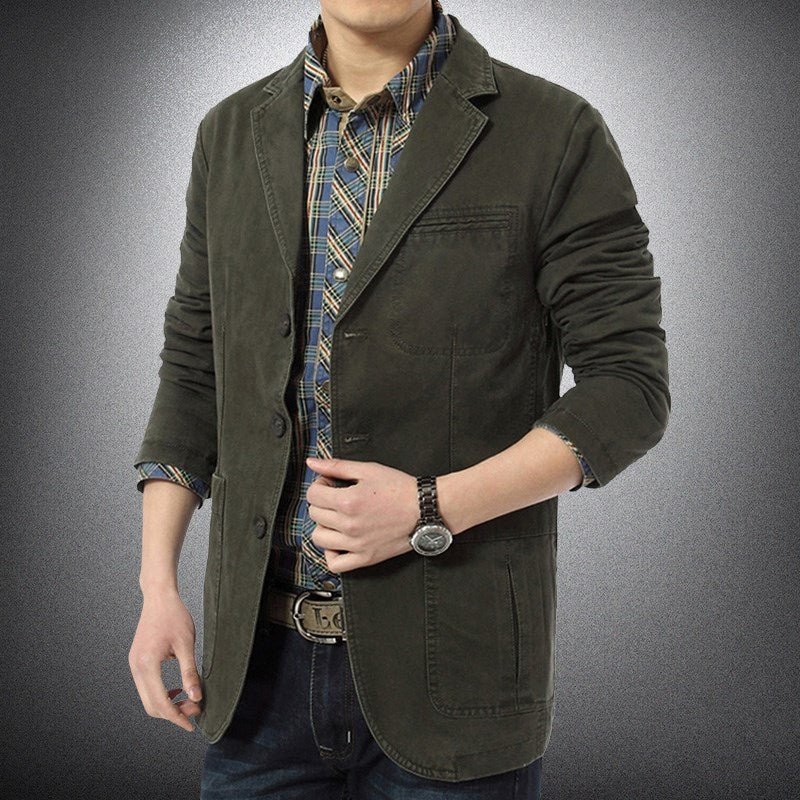 Herren Eleganter Freizeitblazer Echo Archiv