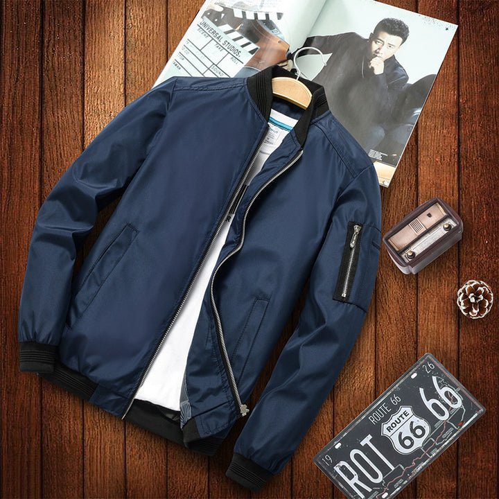Herren Sportliche Bomberjacke Echo Archiv 1787797412
