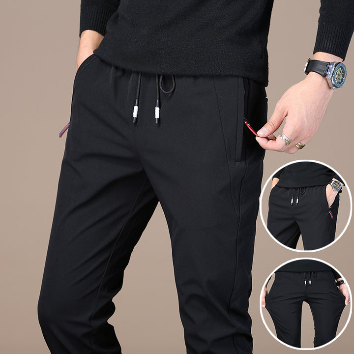 Herren leichte Outdoor-Hose mit verstellbarem Bund und praktischen Taschen Echoarchiv