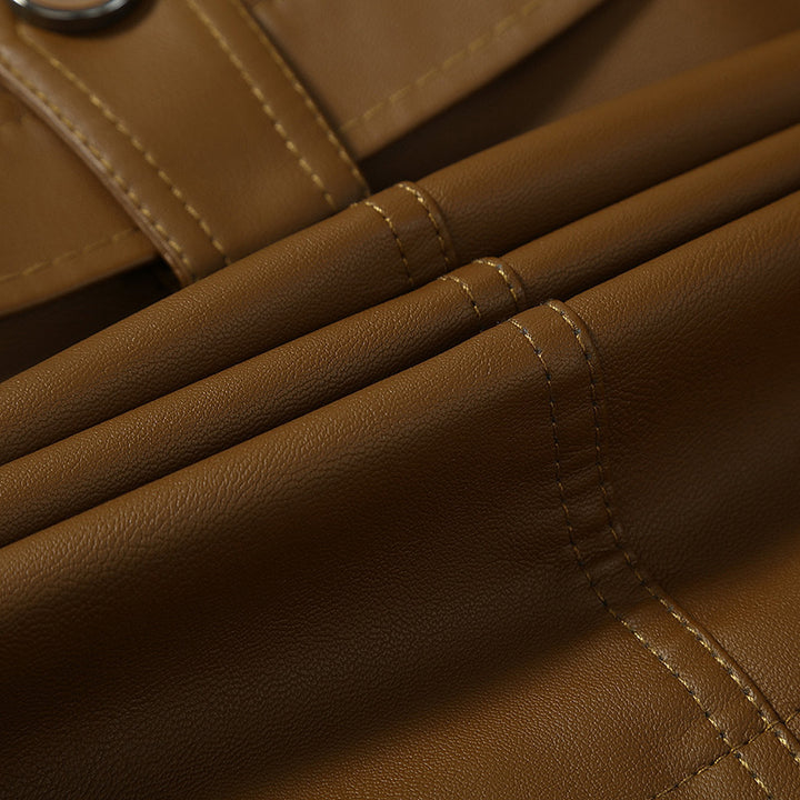 Herren Kunstlederjacke mit weichem Innenfutter Echoarchiv
