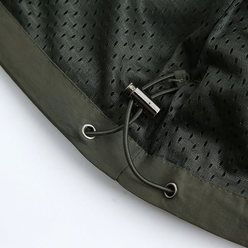 Herren funktionale Outdoor-Jacke mit praktischen Reißverschlusstaschen und atmungsaktivem Gewebe Echoarchiv