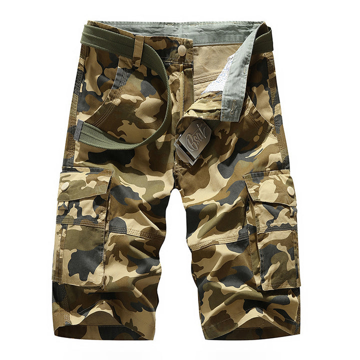 Herren Cargoshorts mit praktischen Taschen und elastischem Bund Echoarchiv