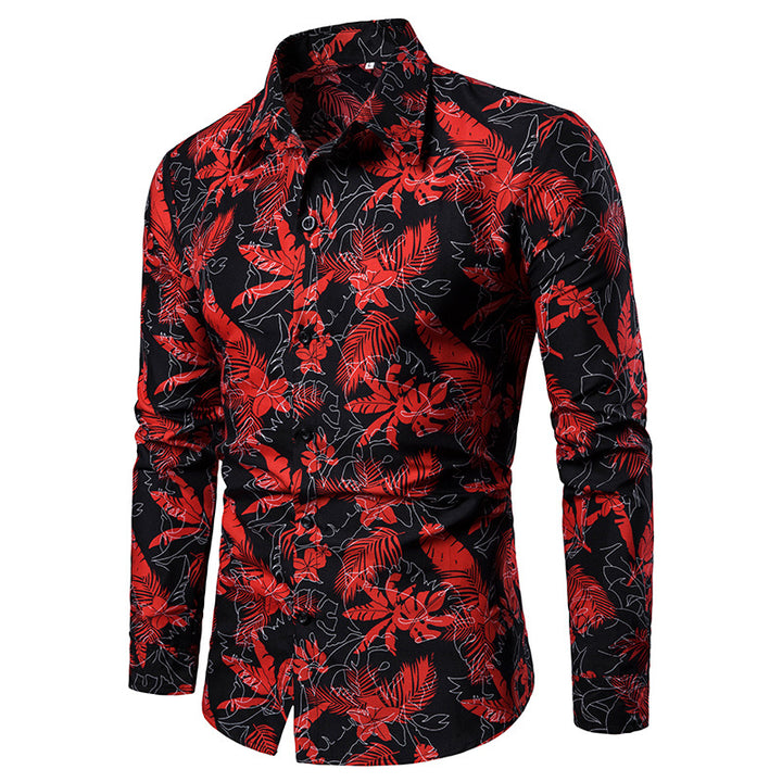 Herren Blousonhemd Echoarchiv
